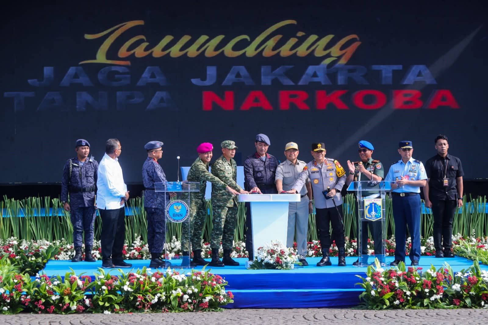 PELUNCURAN PROGRAM “JAGA JAKARTA TANPA NARKOBA” AKSI KOLABORASI UNTUK INDONESIA BERSINAR