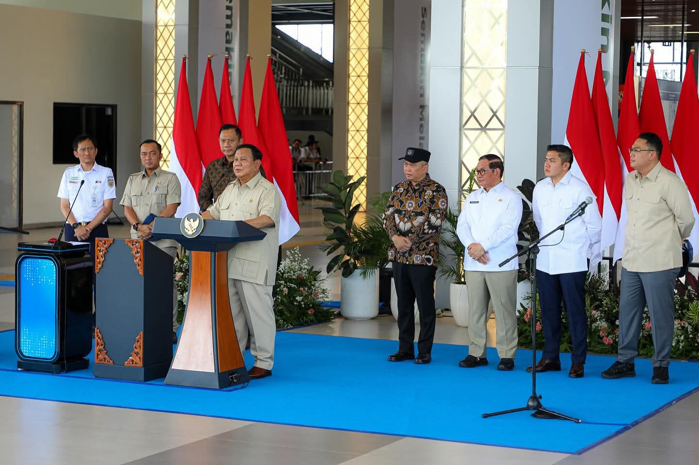 Presiden Prabowo Resmikan Stasiun Tanah Abang Baru, Simbol Modernisasi Transportasi Publik Jakarta