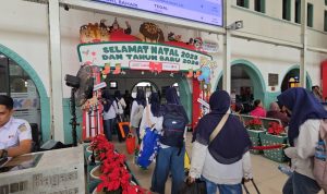 Hari Pertama dan Kedua Masa Angkutan Nataru 2025/2026, KAI Daop 1 Jakarta Layani Lebih dari 114 Ribu Pelanggan