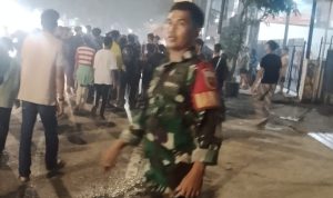 BERITA: KEBAKARAN ALFAMART ANDI TONRO KECAMATAN TAMALATE DIDUGA AKIBAT PERANG KELOMPOK DENGAN PETASAN, TIDAK ADA KORBAN JIWA