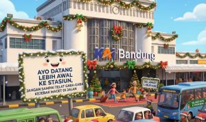 KAI Daop 2 Bandung Himbau Pelanggan Datang Lebih Awal ke Stasiun, Antisipasi Terjebak Macet Dijalan