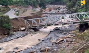 Kementerian PU Percepat Pemasangan Jembatan Bailey di Aceh Akibat Banjir