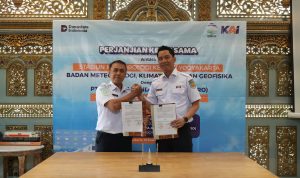 Tingkatkan Keselamatan Perjalanan Kereta Api, KAI Daop 6 Yogyakarta Jalin Kerja Sama dengan Stasiun Metereologi BMKG Kelas II Yogyakarta