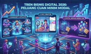Tren Bisnis Digital 2026: 3 Peluang ‘Cuan’ Minim Modal yang Wajib Dilirik Milenial & Gen Z