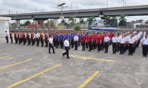 KAI Selenggarakan Apel Gelar Pasukan, Siapkan Operasional LRT Jabodebek di Masa Nataru 2025/2026