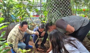 BRI BO Tanah Abang Region 6/Jakarta 1 Laksanakan Aksi Sosial Penanaman Pohon di RPTRA Kampung Bali