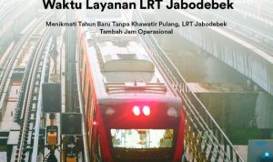 Akomodir Mobilitas Masyarakat Pada Malam Pergantian Tahun, KAI Perpanjang Waktu Layanan LRT Jabodebek