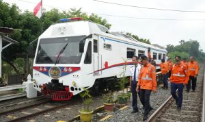 Pastikan Perjalanan Aman dan Andal, KAI Divre IV Tanjungkarang Gelar Cek Lintas Selama Angkutan Nataru