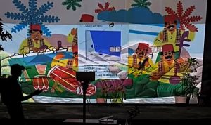School of Design BINUS UNIVERSITY Hadirkan Ruang Hiburan dan Edukasi Publik Inklusif melalui Projection Mapping