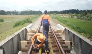 KAI Daop 7 Madiun Bergerak Cepat Perbaiki dan Lengkapi Baut Penambat yang Dicuri, Keselamatan Perjalanan KA Jadi Prioritas Utama