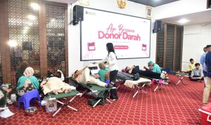 Bentuk Kepedulian Sosial kepada Masyarakat, KAI Services Gelar Kegiatan Donor Darah