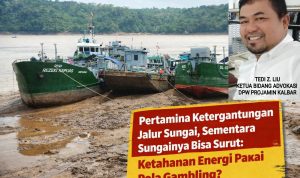 Jangan Salahkan Kemarau: Ketergantungan Jalur Sungai Seret Lima Kabupaten ke Jurang Kelangkaan BBM