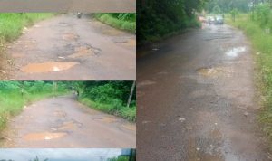 Kurangnya Perhatian Pemerintah Daerah Jalan Rusak Diantara Jalan Mulus Di Jalan Lintas Bandara Raden Intan – Gedong Tataan