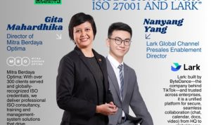 Banyak Startup Sudah Digital, Tapi Data Belum Aman: Partner Lark dari ByteDance, Langit Kreasi Soroti ISO 27001