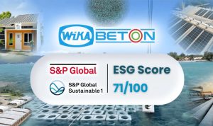 Skor ESG Tinggi dan Free Float Saham Kuat, WIKA Beton Wakili Emiten Indonesia Berstandar Global