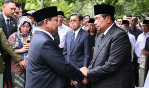 Presiden Prabowo Pimpin Upacara Pemakaman Try Sutrisno