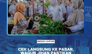 Cek Langsung Ke Pasar, Wagub Jihan Pastikan Stabilitas Harga