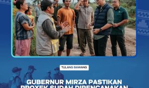 Gubernur Mirza Pastikan Proyek Sudah Direncanakan Dan Masuk Tender