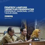 Pemprov Lampung Targetkan Peningkatan, Peringkat Nasional LPPD Tahun 2025