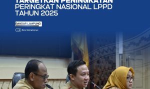 Pemprov Lampung Targetkan Peningkatan, Peringkat Nasional LPPD Tahun 2025
