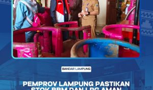 Pemprov Lampung Pastikan Stok BBM Dan LPG Aman Jelang Lebaran