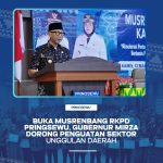 Buka Musrenbang RKPD Pringsewu, Gubernur Mirza Dorong Perguatan Sektor Unggulan Daerah