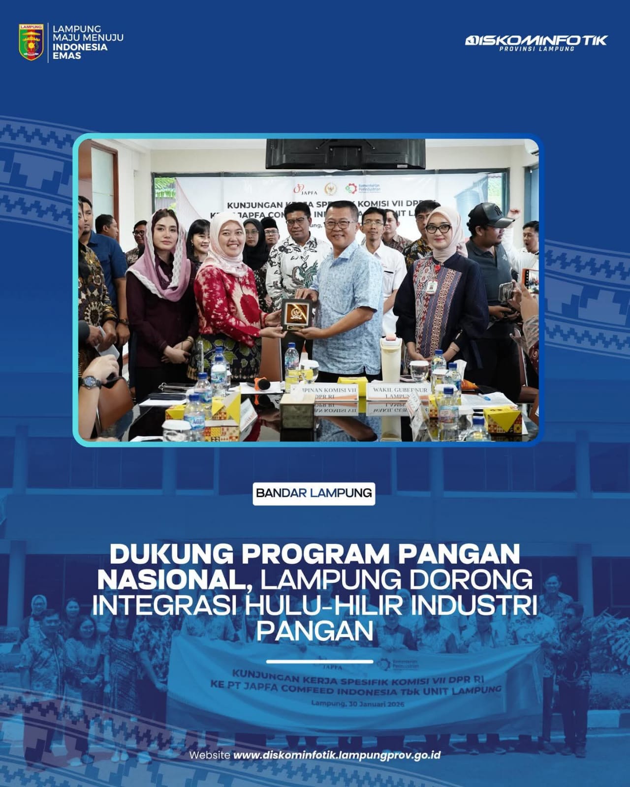 Dukung Program Pangan Nasional