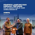 Pemprov Lampung Raih Predikat Tertinggi