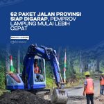 62 Paket Jalan Provinsi Siap Garap