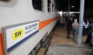 KA Siliwangi Jadi Primadona Lebaran 2026, Okupansi Tembus 201% di Lintas Cipatat–Sukabumi