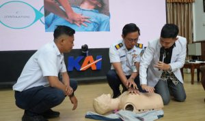 KAI Divre III Palembang Bekali Frontliner Pemahaman P3K Jelang Angkutan Lebaran 2026