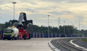 KAI Logistik Operasikan Container Yard 2 Merapi Perkuat Distribusi Energi
