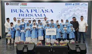 Pererat Silaturahmi, BRI Regional Office Jakarta 1 Gelar Buka Puasa Bersama dan Santunan Anak Yatim