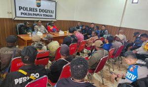 Kapolda Papua Tengah Kunjungi Dogiyai, Percepat Pemulihan Keamanan Pasca Kericuhan