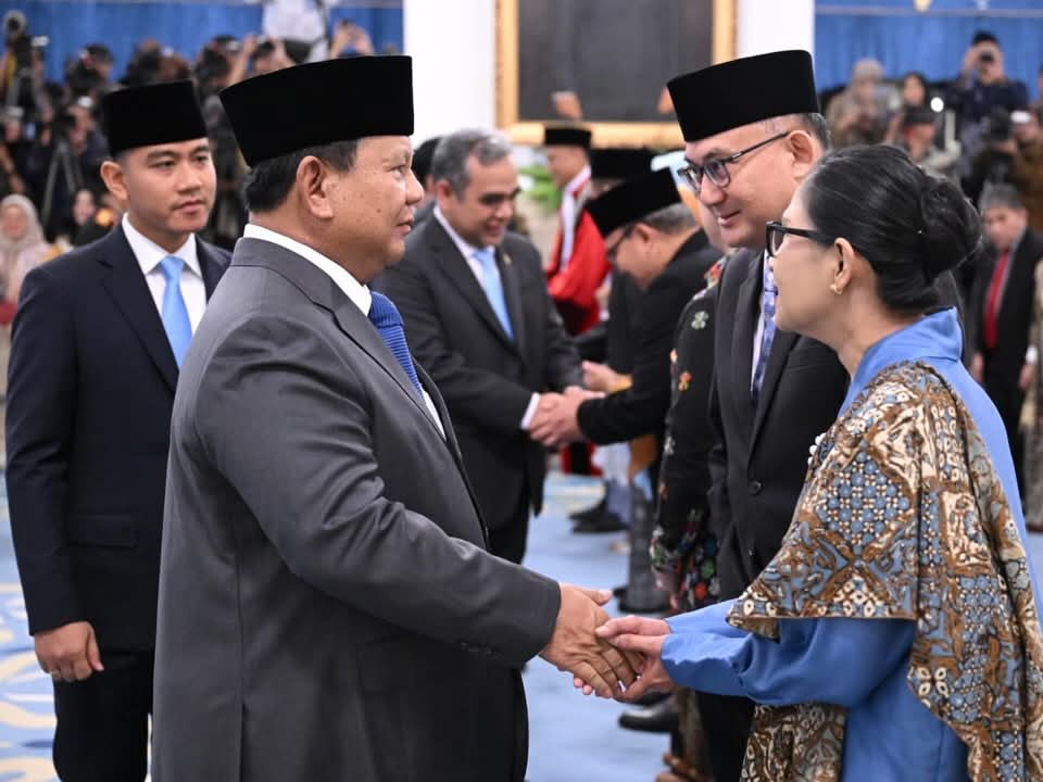 Presiden Prabowo Lantik Andi Rahadian sebagai Dubes LBBP RI untuk Kesultanan Oman