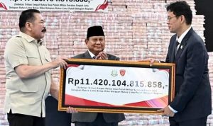 Presiden Prabowo Saksikan Penyerahan Rp11,42 Triliun dan Ratusan Ribu Hektare Lahan Hasil Penyelamatan ke Negara