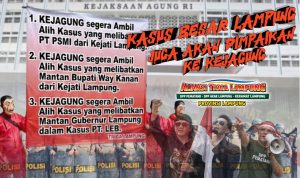 Tak Hanya SGC, Triga Lampung Seret Kasus PSMI, PT LEB Arinal hingga Eks Bupati Way Kanan ke Kejagung