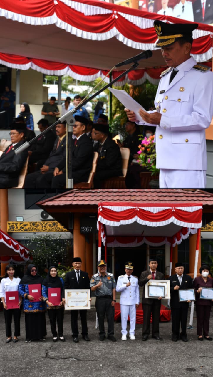 Pemkab Sintang Peringati Hari Otonomi Daerah, Damkar, Linmas dan Sat Pol PP Tahun 2026