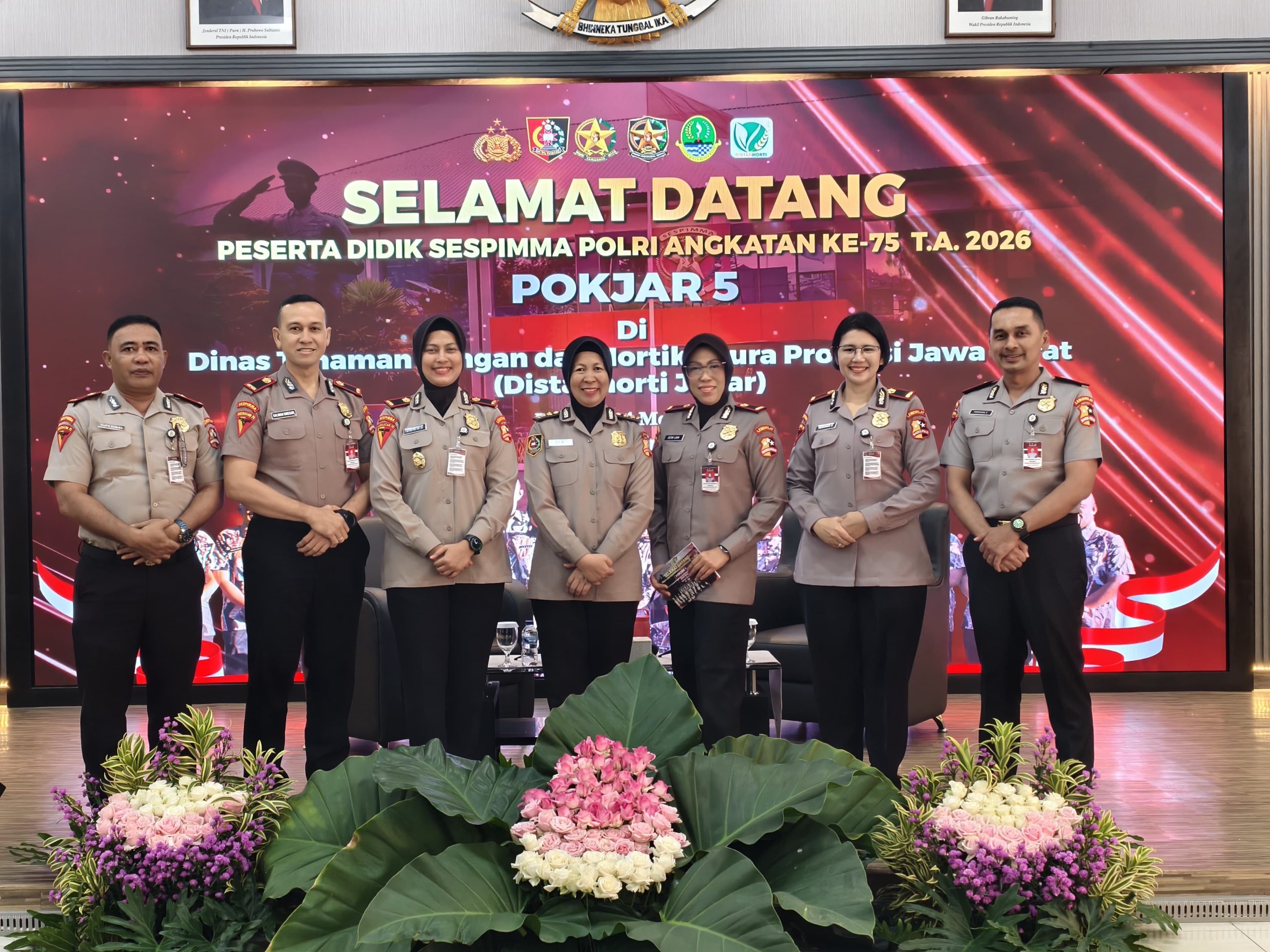 Pokjar V Sespimma Polri Angkatan 75 Gelar KKP di Dinas Tanaman Pangan Jabar, Bahas Ketahanan Pangan Jagung