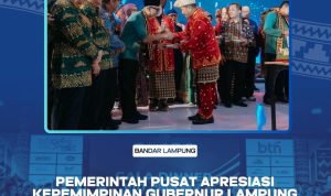 Pemerintah Pusat Apresiasi Pemimpin Gubernur Lampung Dorong Hilirisasi