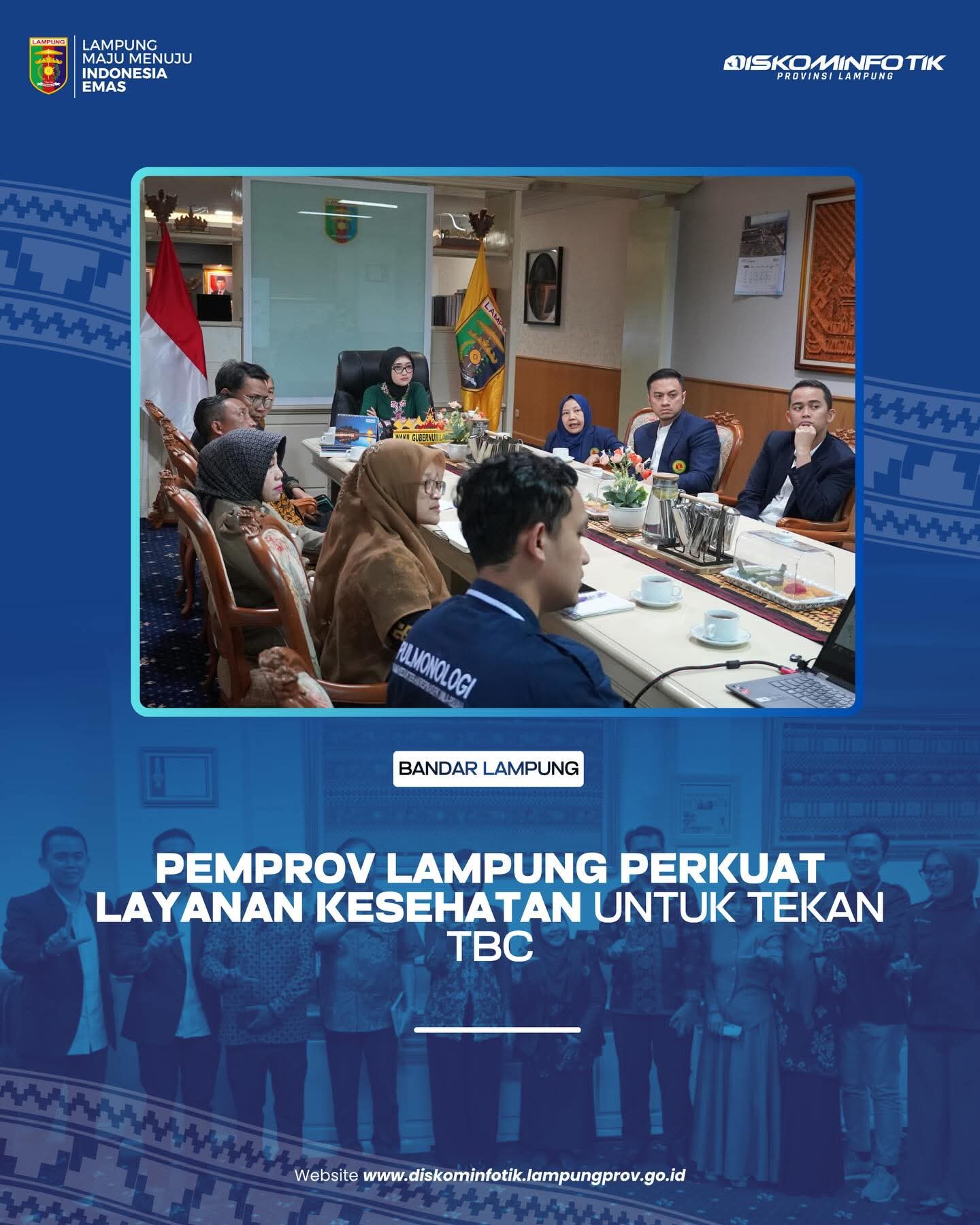 Pemprov Lampung Perkuat Layanan Kesehatan Untuk Tekan TBC