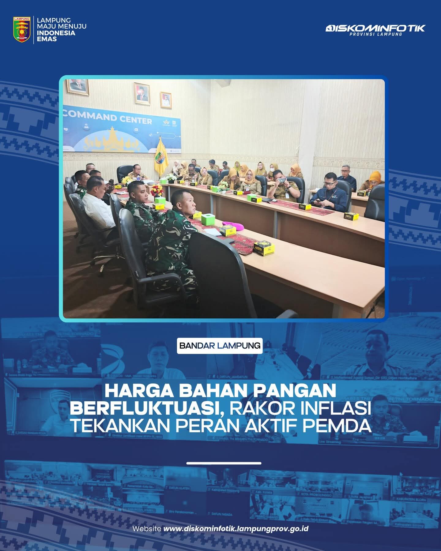 Harga Bahan Pangan Berfluktuasi, Rakor Inflasi Tekankan Peran Aktif Pemda